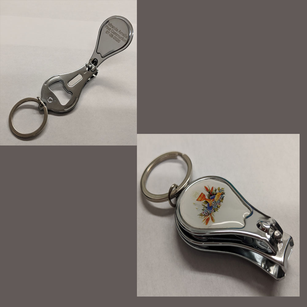2 in 1 stainless steel nail clip and bottle opener 1