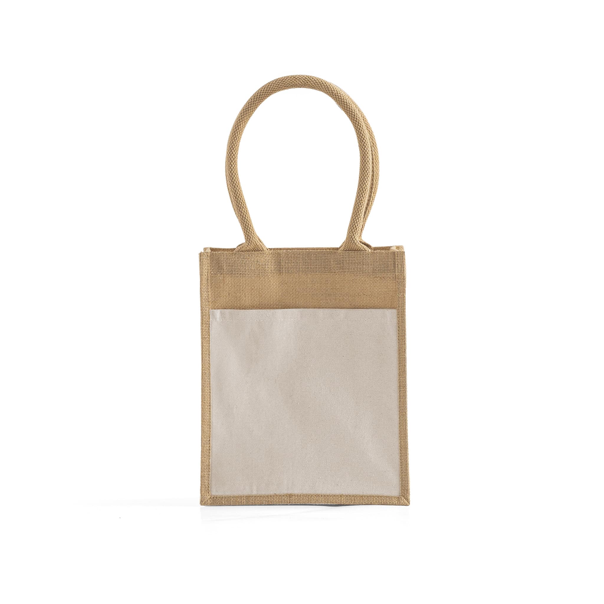 Small Easy-Print Jute Bag 2