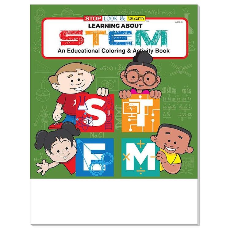 Learning About STEM Coloring Books 2