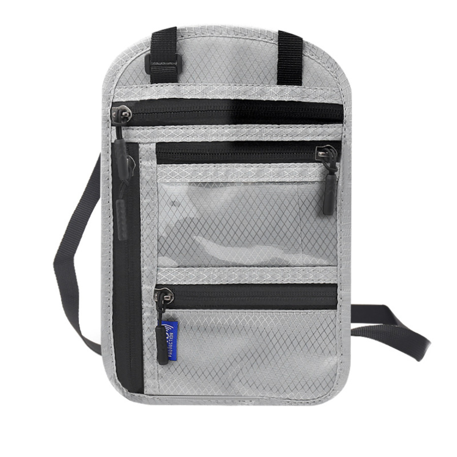 Neck Pouch Passport Holder w/RFID 2