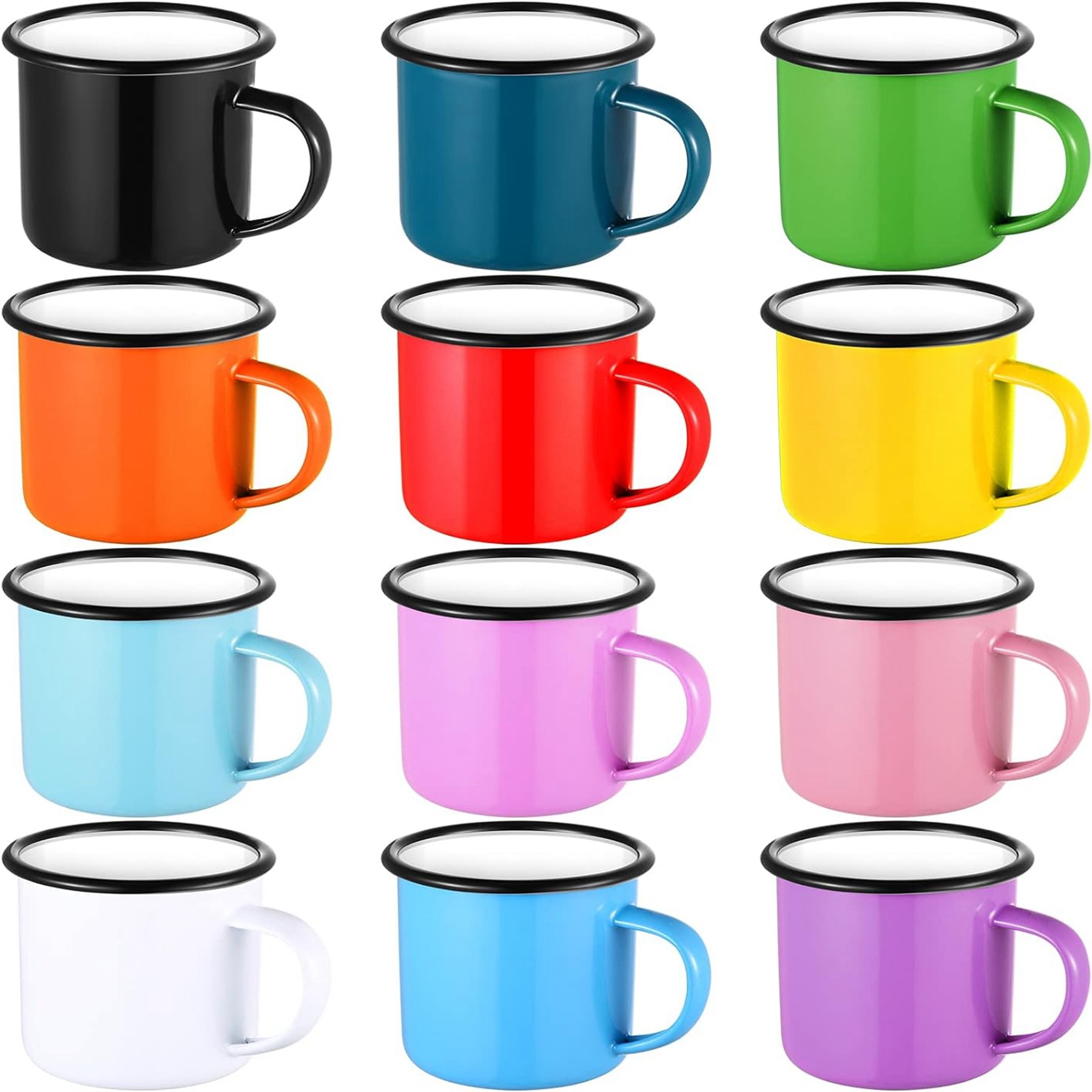 12 OZ Enamel Campfire Mugs 1