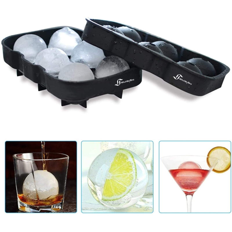 Ice Cube& Ball Trays Silicone 4