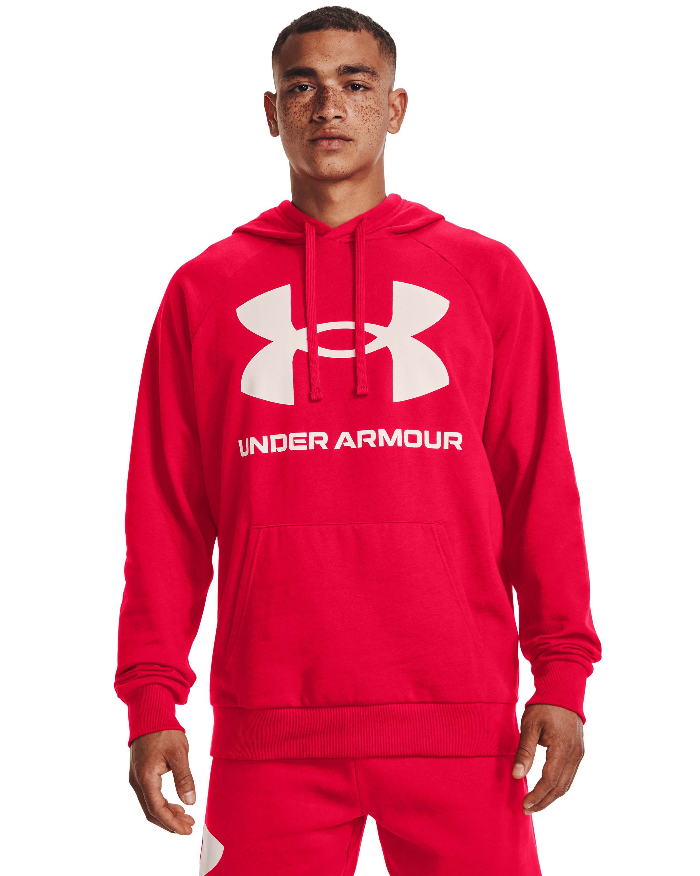 UA Rival Fleece Big Logo Men's Hoodie, custom hoodie or sweatshirt with logo imprint 13