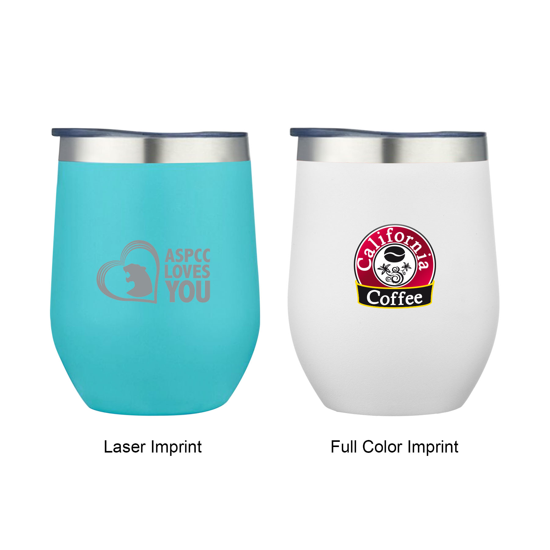 12 oz. Double Wall Stainless Steel Vacuum Wine Cup 9