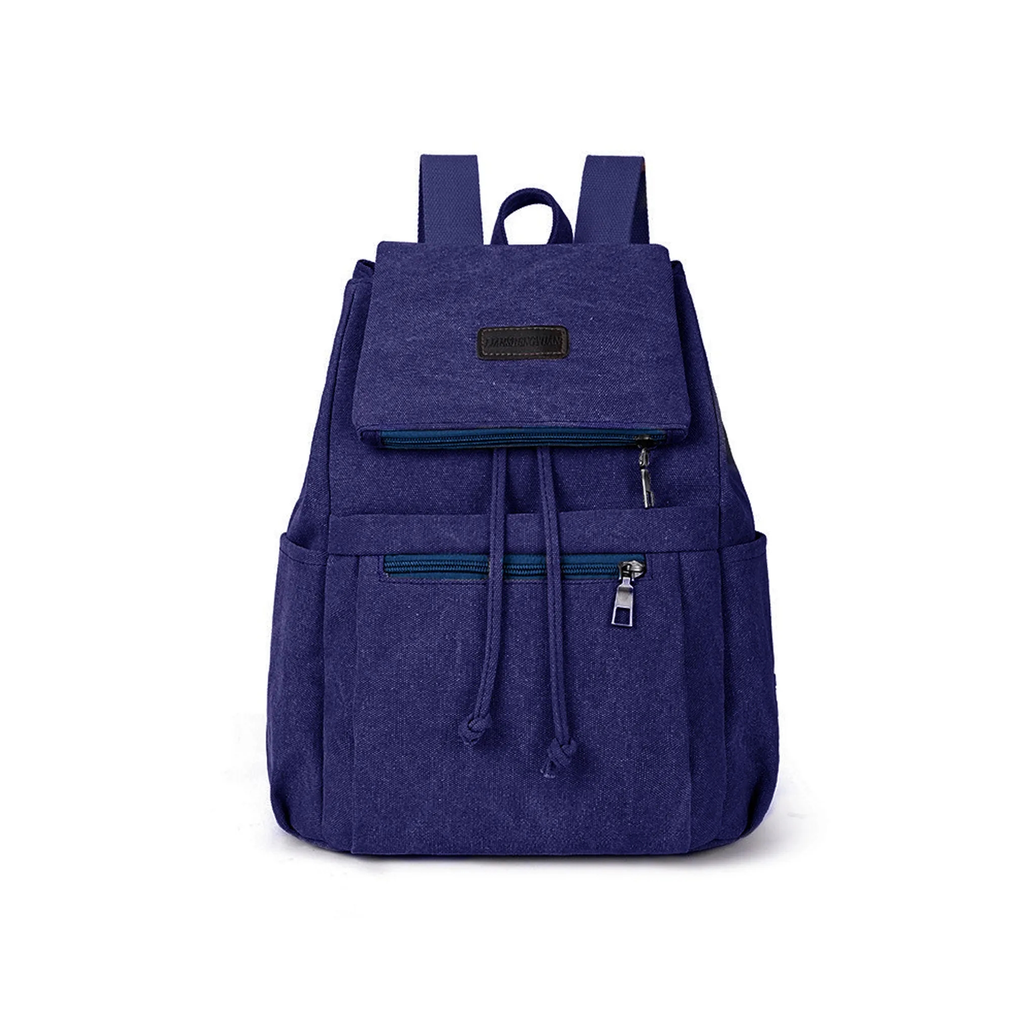Portable Canvas Backpack Rucksack 5