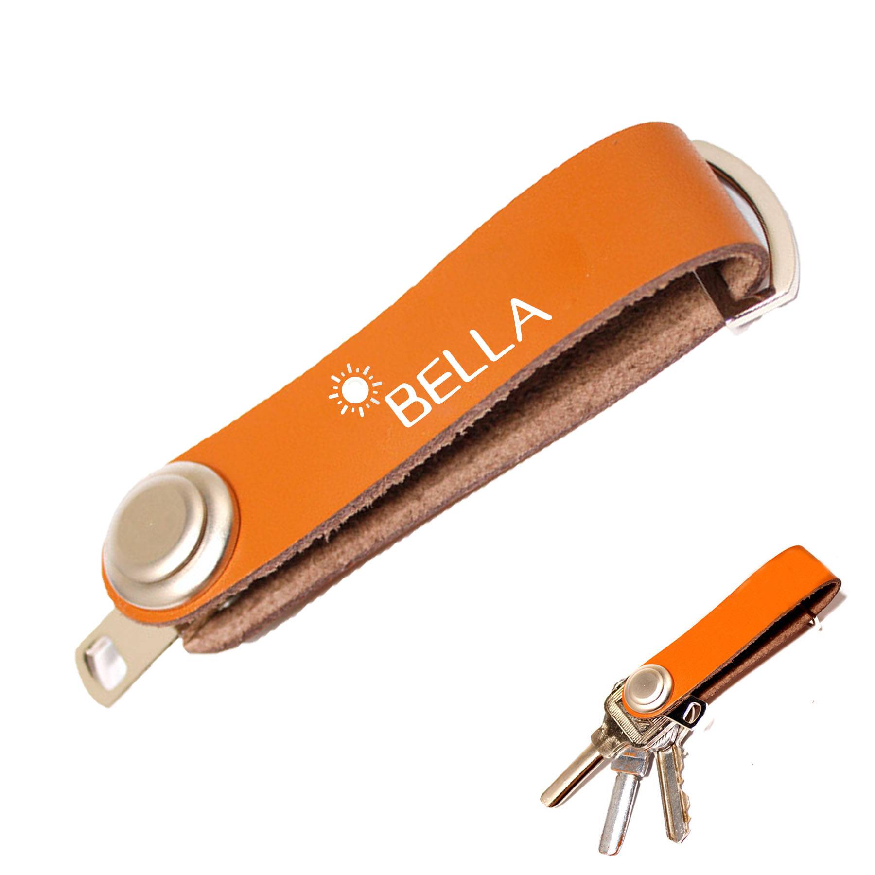 PU Leather key clip 9