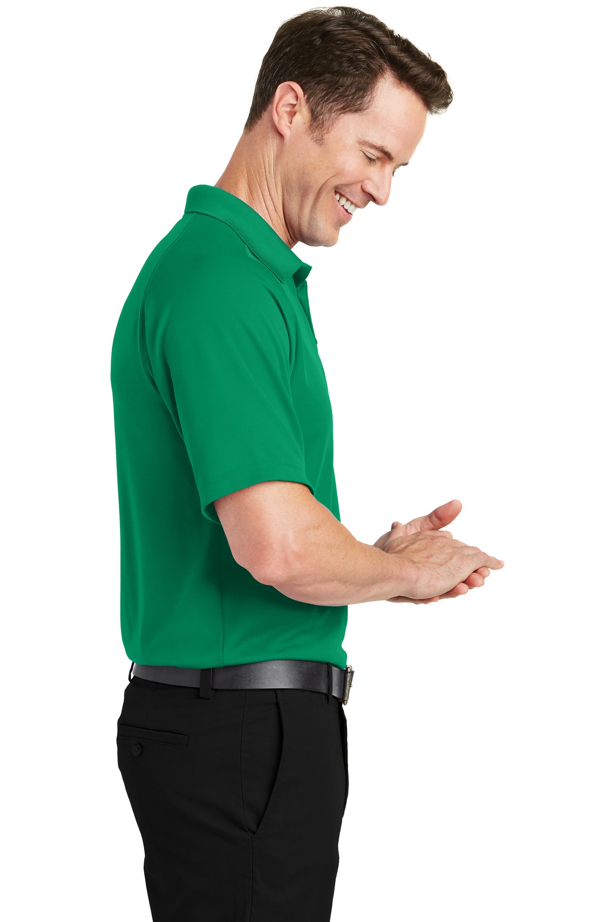Sport-Tek Dry Zone Raglan Polo. T475 27