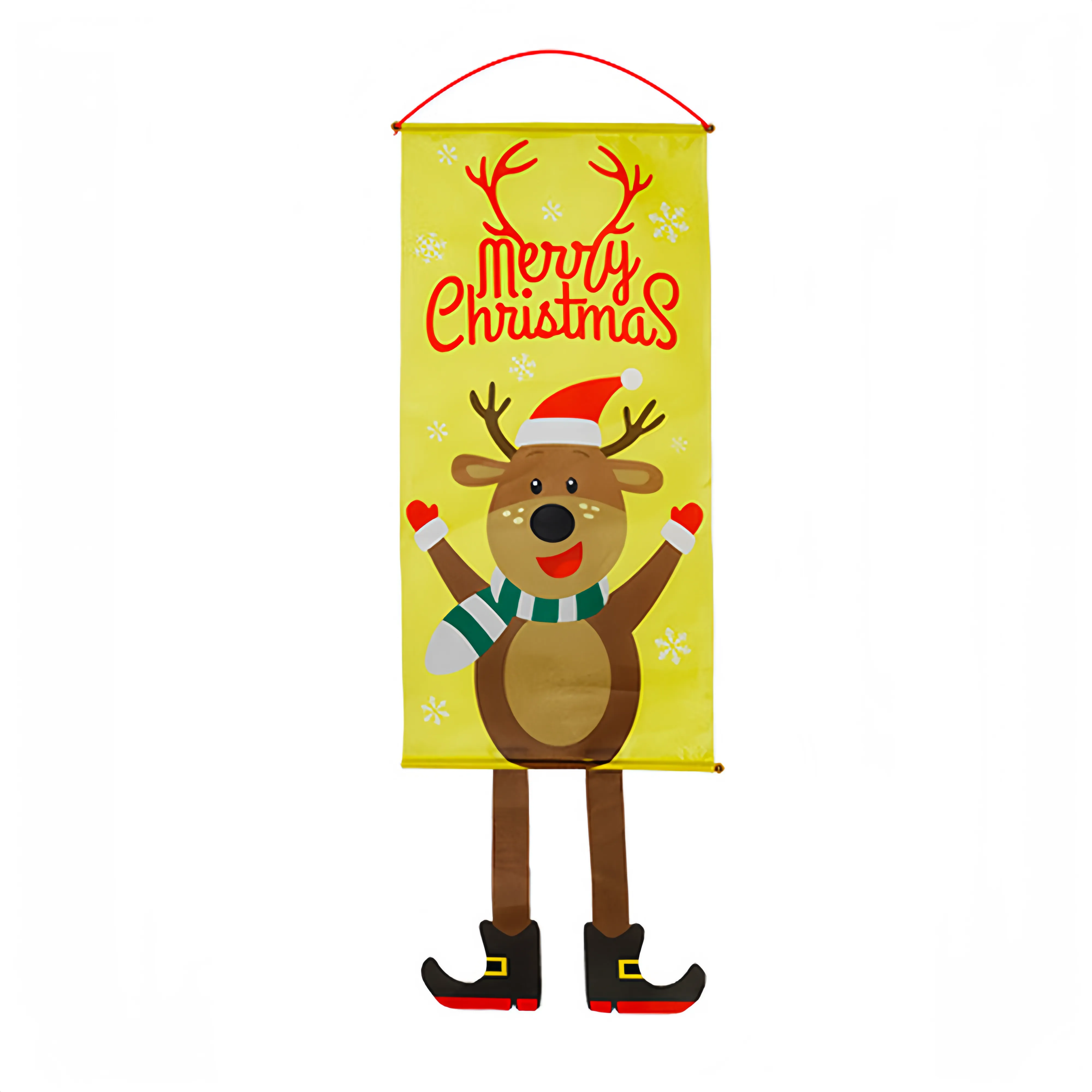 Polyester Christmas Fabric Wall Decoration 5