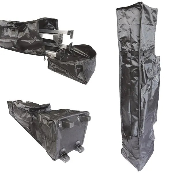 6.5' Square Tent with One Full Single Sided Back Wall 5