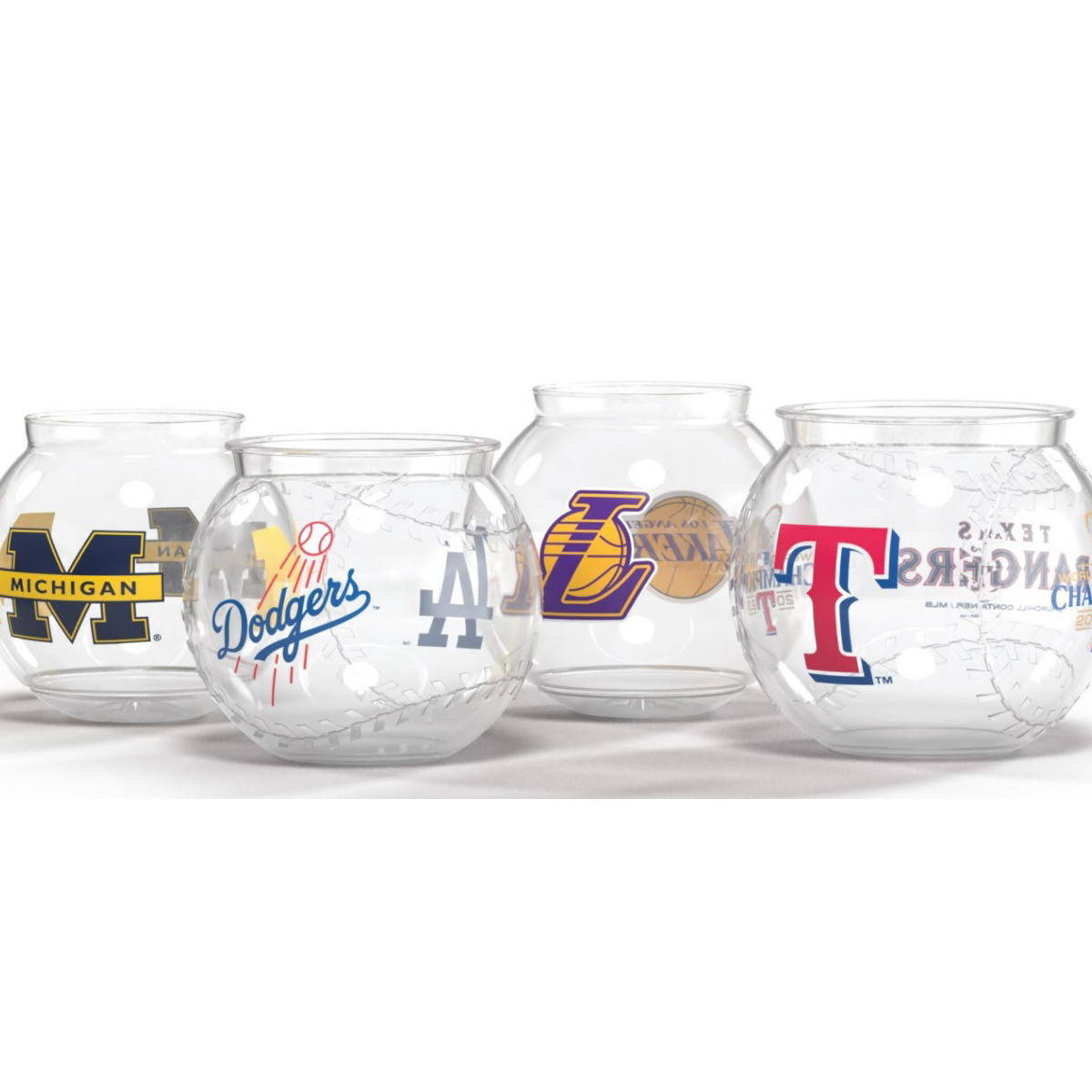 16 oz Baseball Fishbowl Cup
