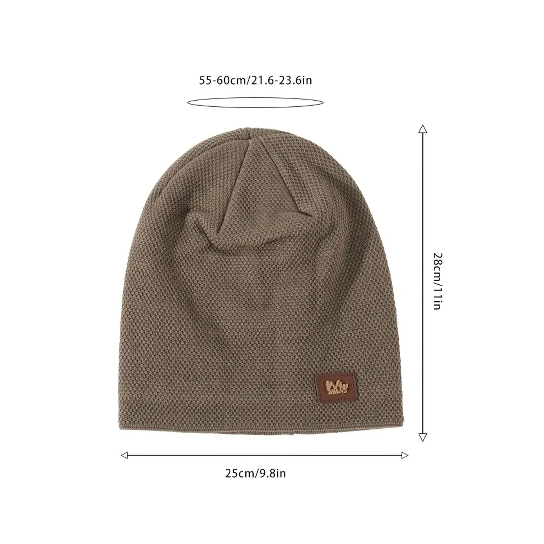 Knitted Fleece Beanie 5