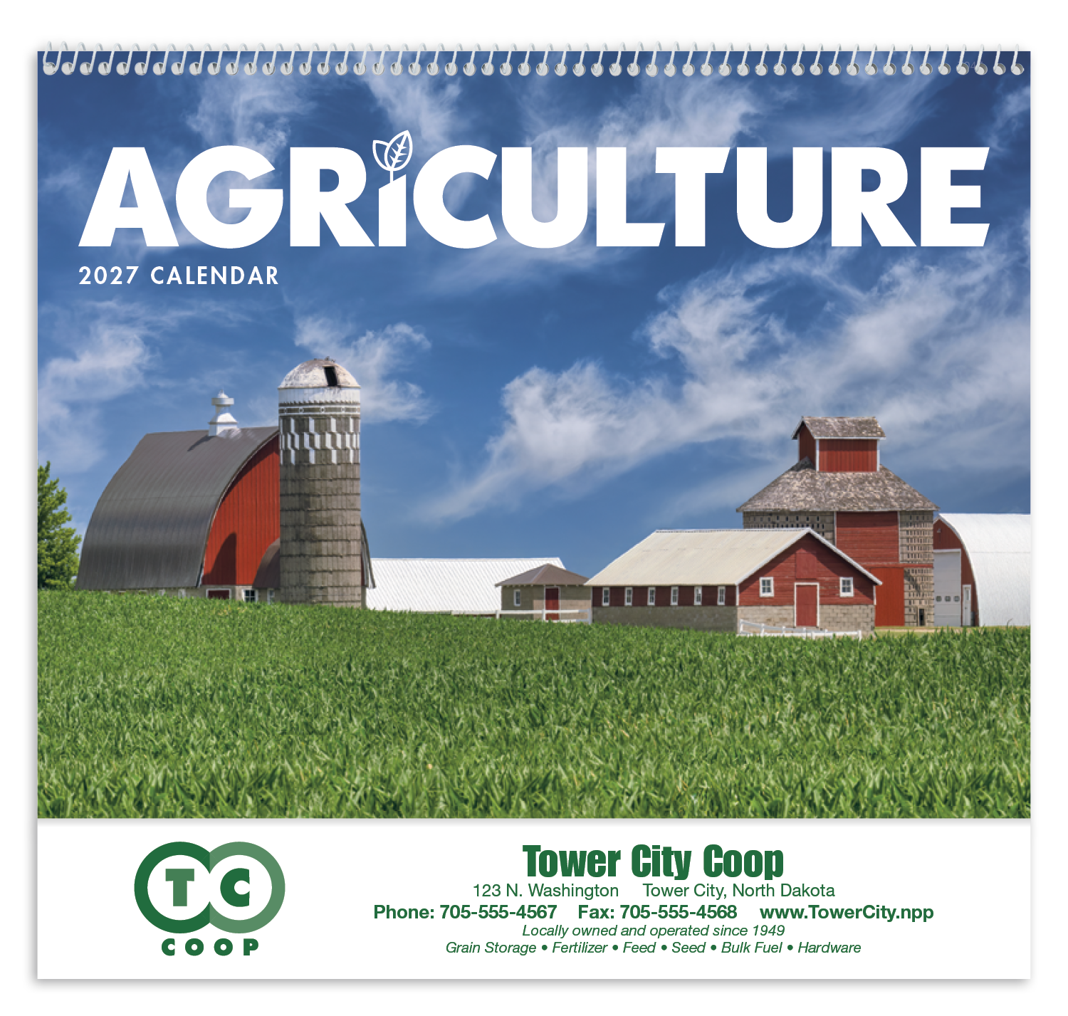 Good Value™ Agriculture - Spiral Calendar 63
