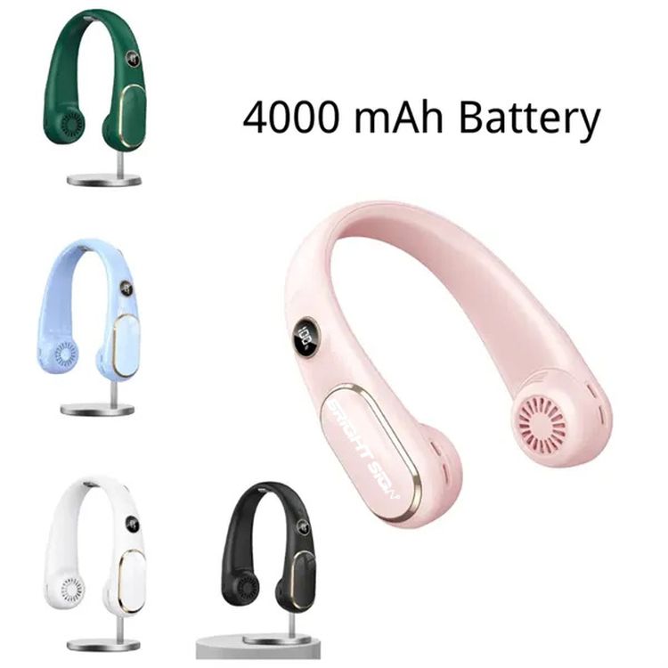 4000mAh Rechargeable Dual-Outlet Neck Cooler 1