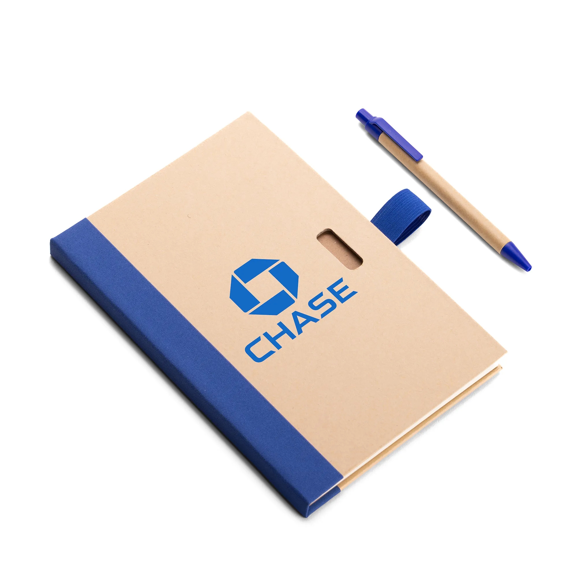 Binded Kraft Journal with Pen Closure 8