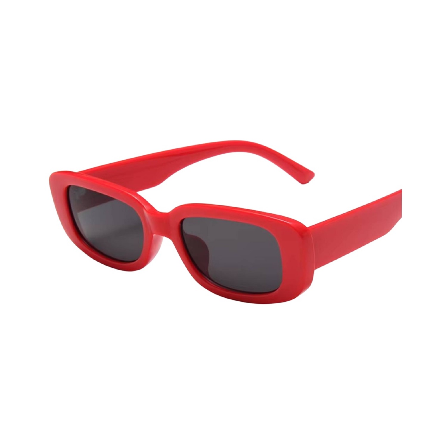 Unisex Rectangle Polycarbonate Sunglasses 23