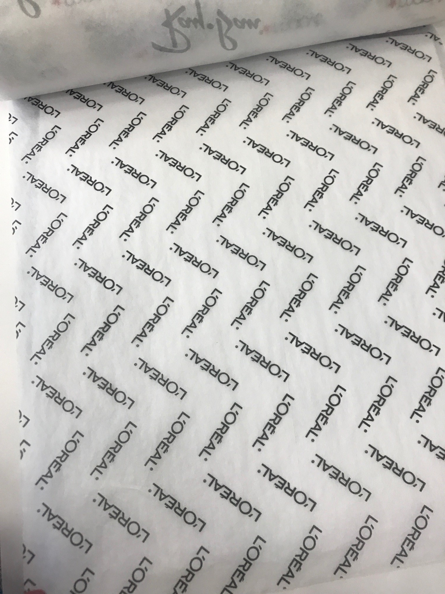 Custom Printed Full Color Tissue Paper - 23" x 34" 7