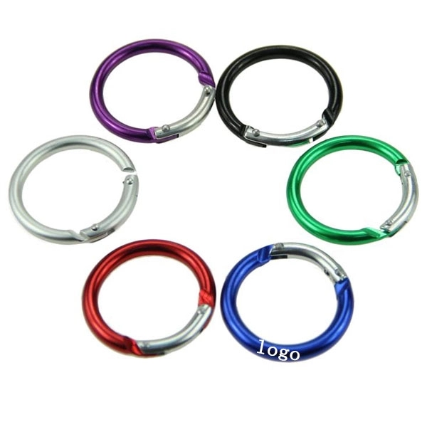 2" Round Circle Carabiner 5