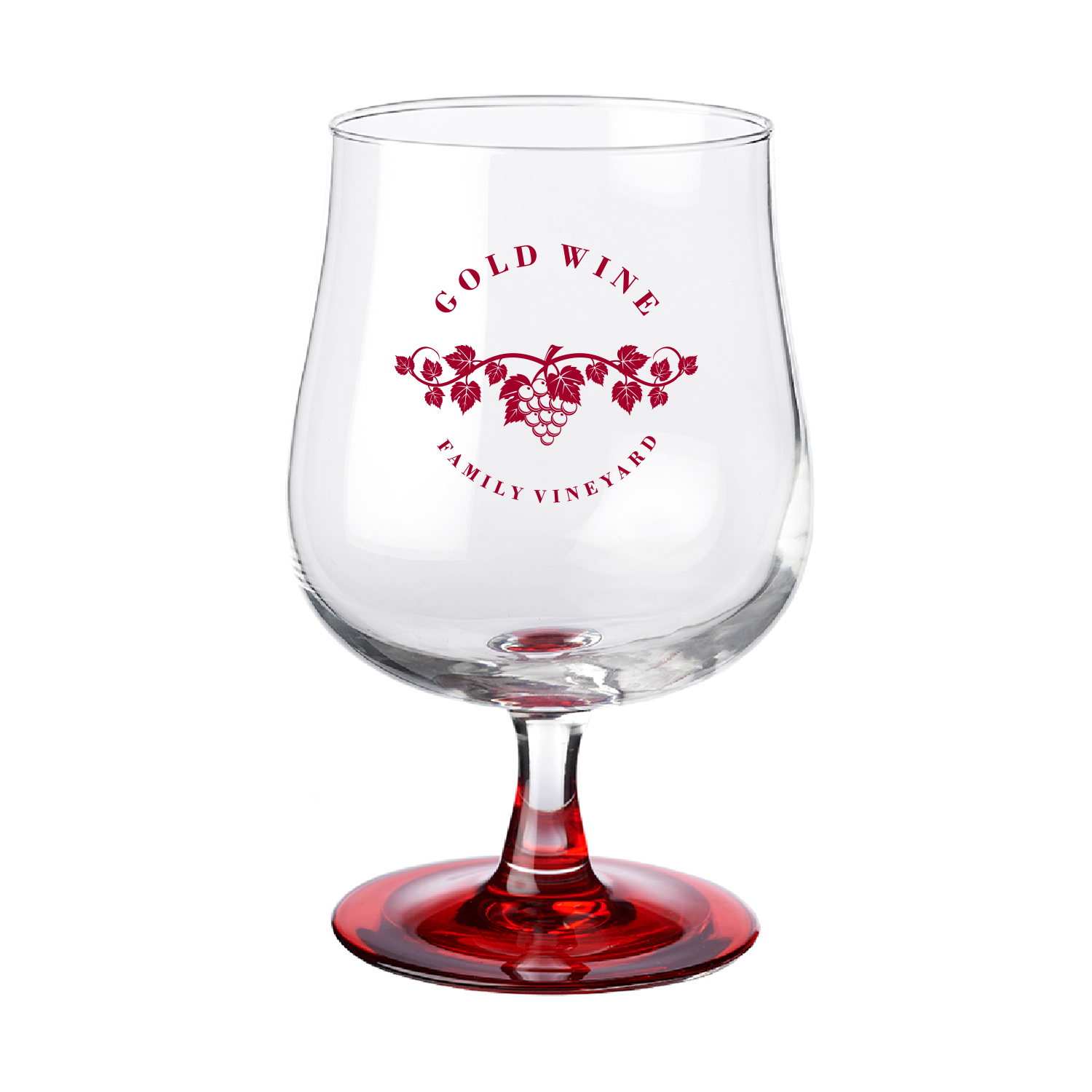 16.75 oz Arc® Elegance Stemmed Goblet (1 Color Imprint) 4