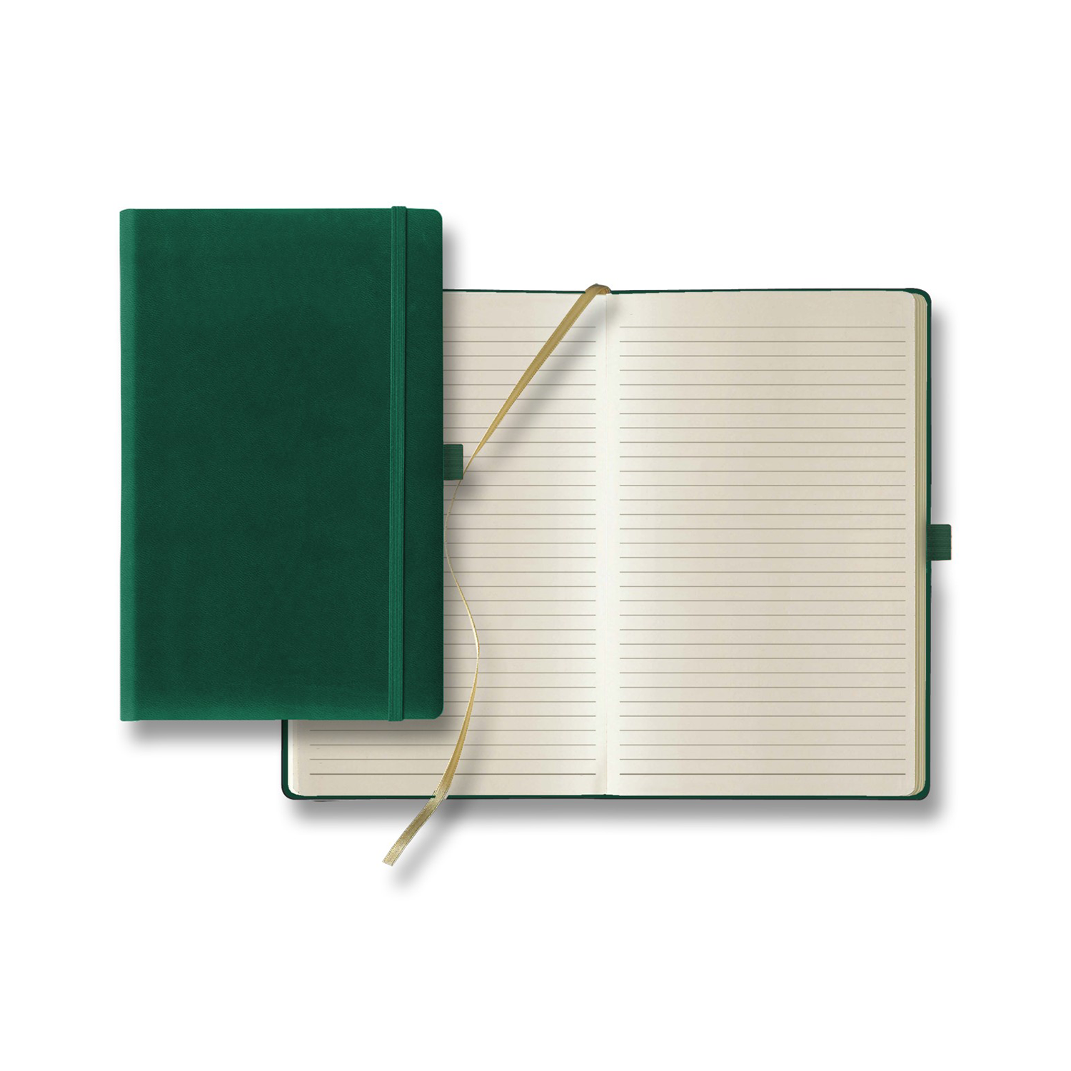 Classic Mid Size Lined Page Notebook 6