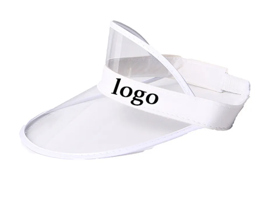 Plastic Clear Sun Visor Hat 2