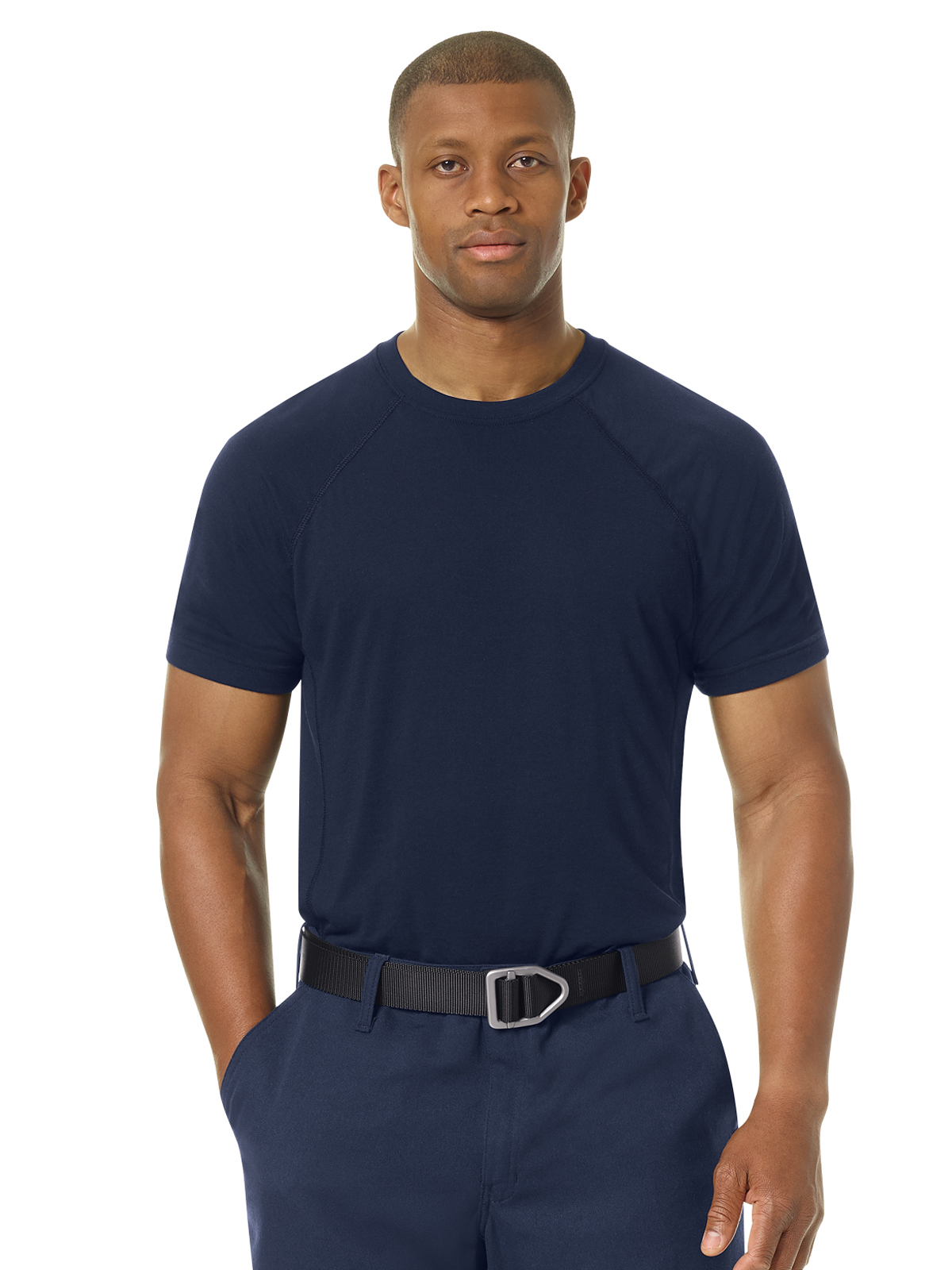 Workrite Shirts - Men's Station wear Base layer Tee (Athletic Style)