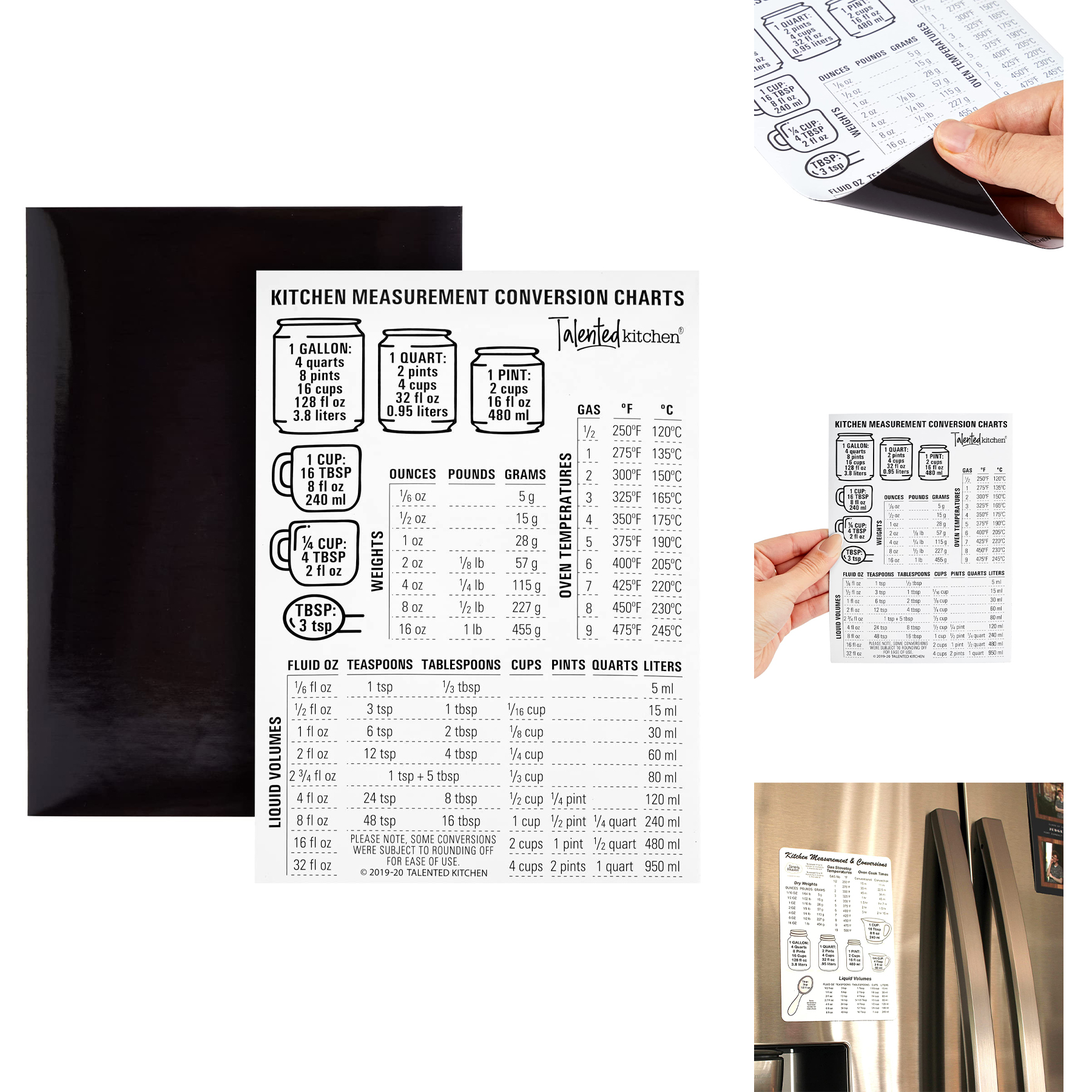 Kitchen Conversion Chart Magnet 1