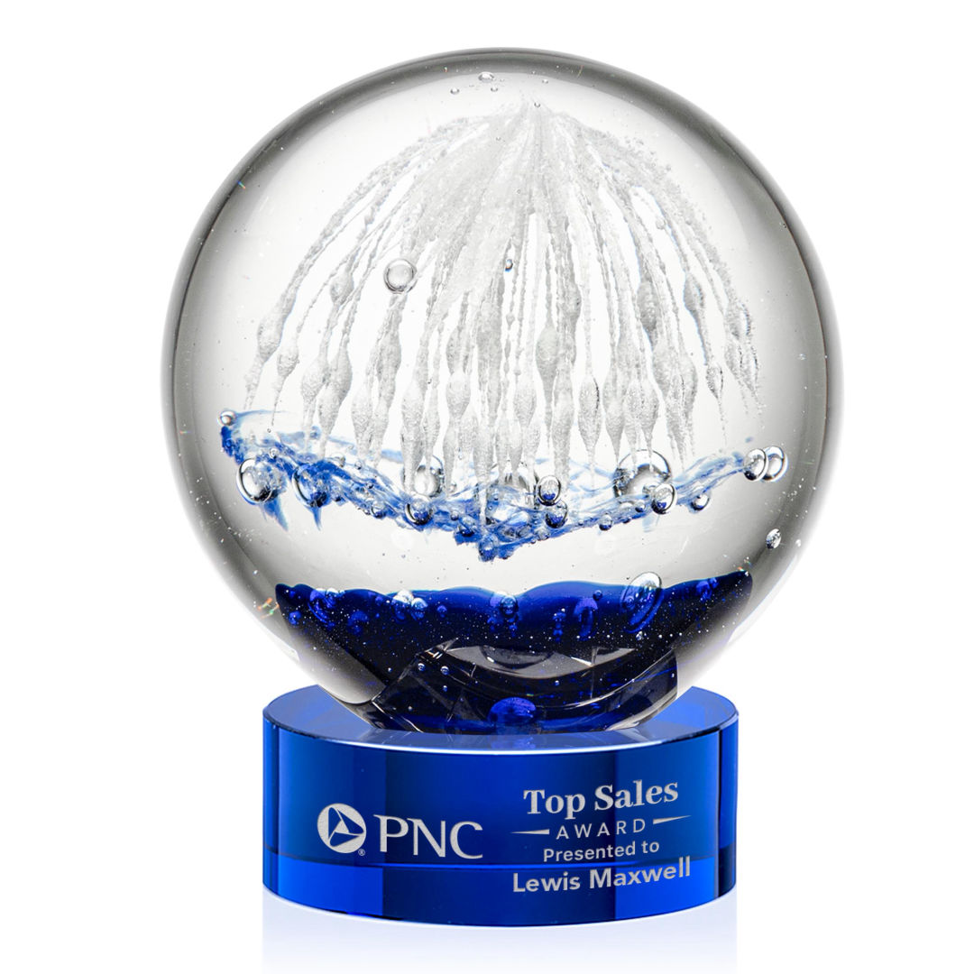 Starburst Award on Stanrich Base - Blue 2