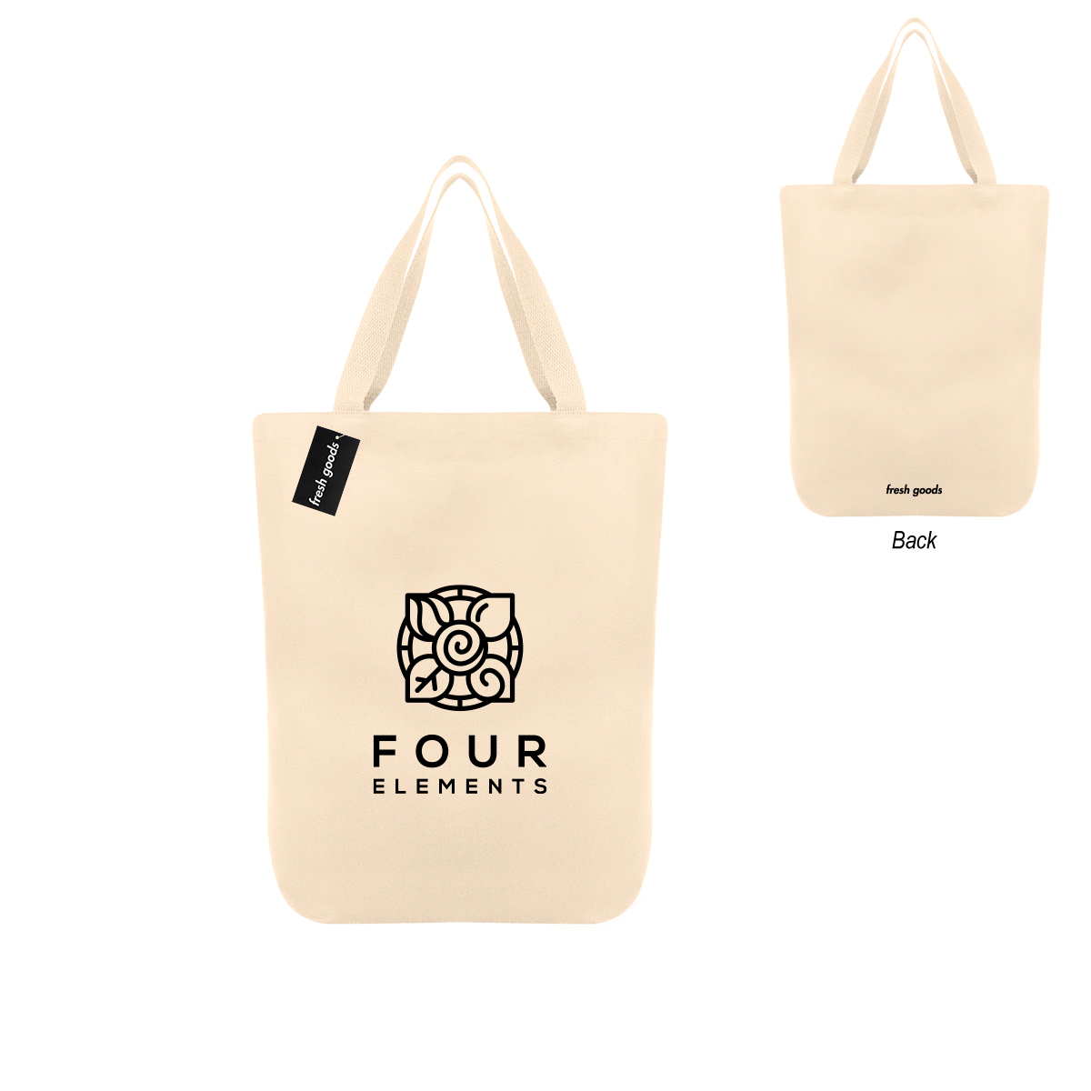 Fresh Goods Chandler 12 Oz. Cotton Tote Bag 8