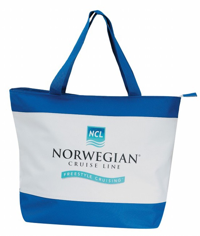 Poly Tote Bag with Zipper 3