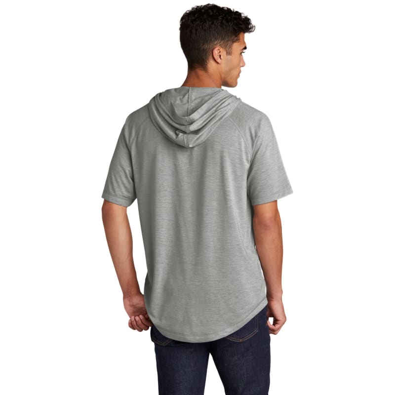 Sport-Tek PosiCharge Tri-Blend Wicking Short Sleeve Hoodie., custom hoodie or sweatshirt with logo imprint 19