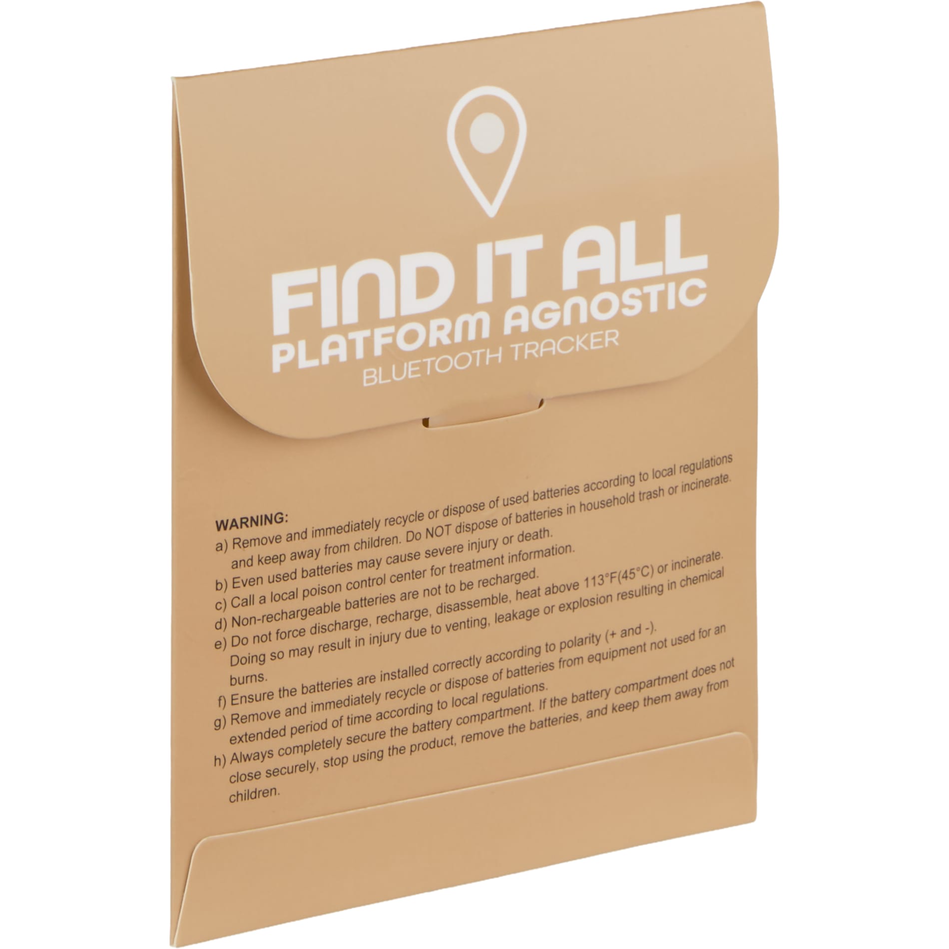 Find it All Platform Agnostic Bluetooth Tracker 42