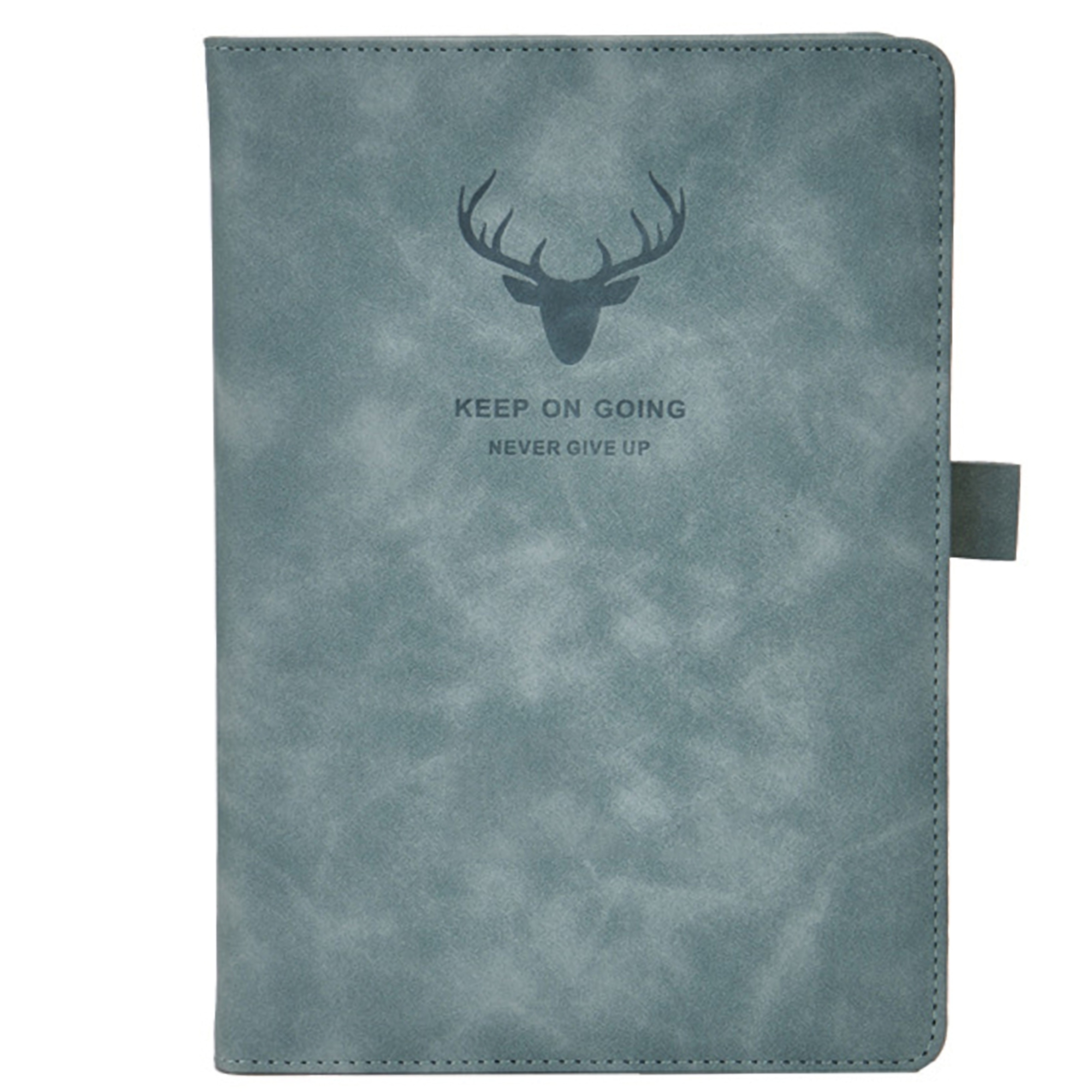 A5 Faux Leather Hardcover Notebook w/Lined Pages 3