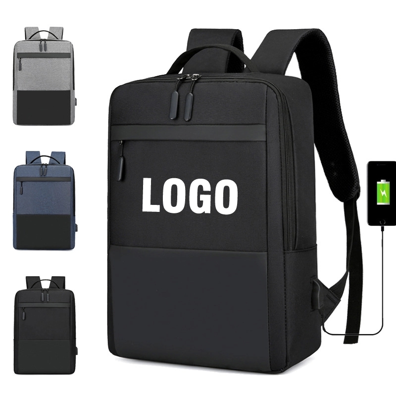 Custom Laptops Backpack with USB Charging Port 5