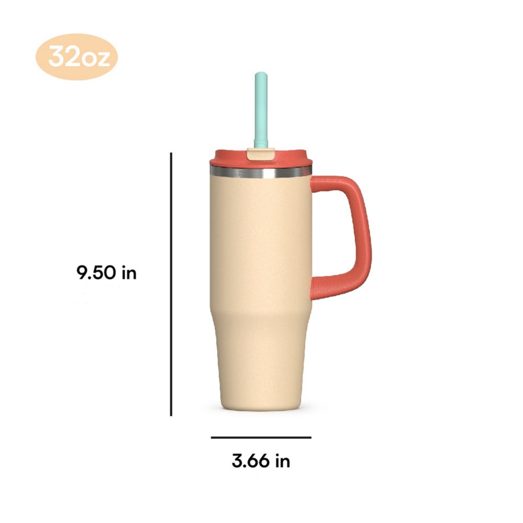 32 oz Stainless Steel Vacuum Insulated Tumbler 6