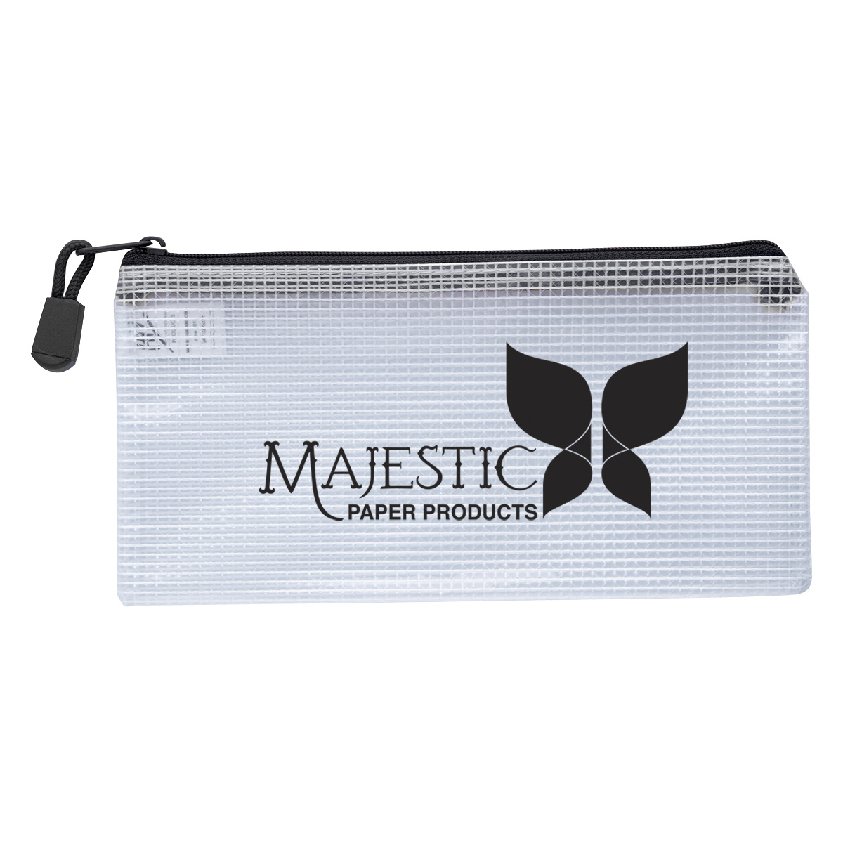 Clear Zippered Pencil Pouch 4