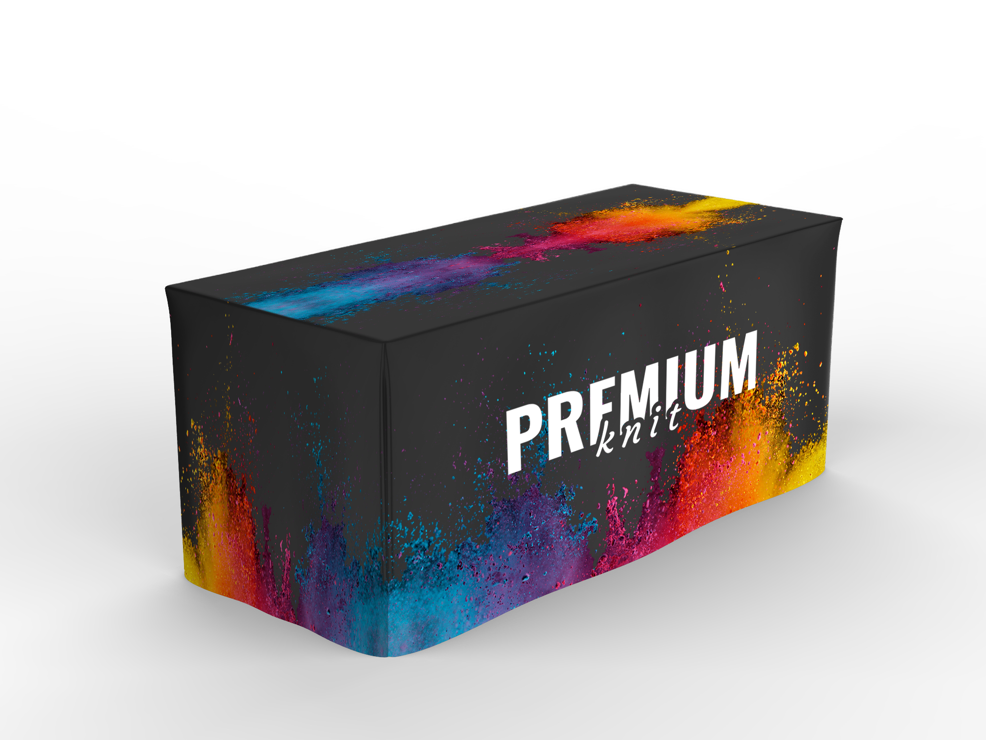 8' Premium Fitted Table Cover (Closed Corners)