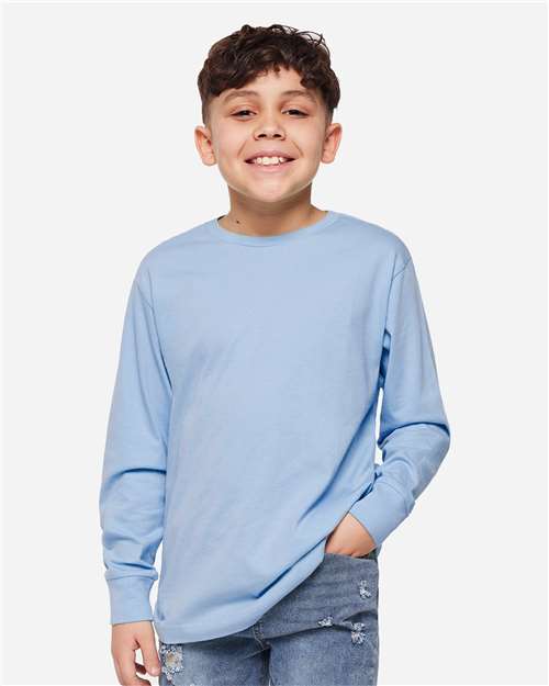 Youth Fine Jersey Long Sleeve Tee - 6201 32