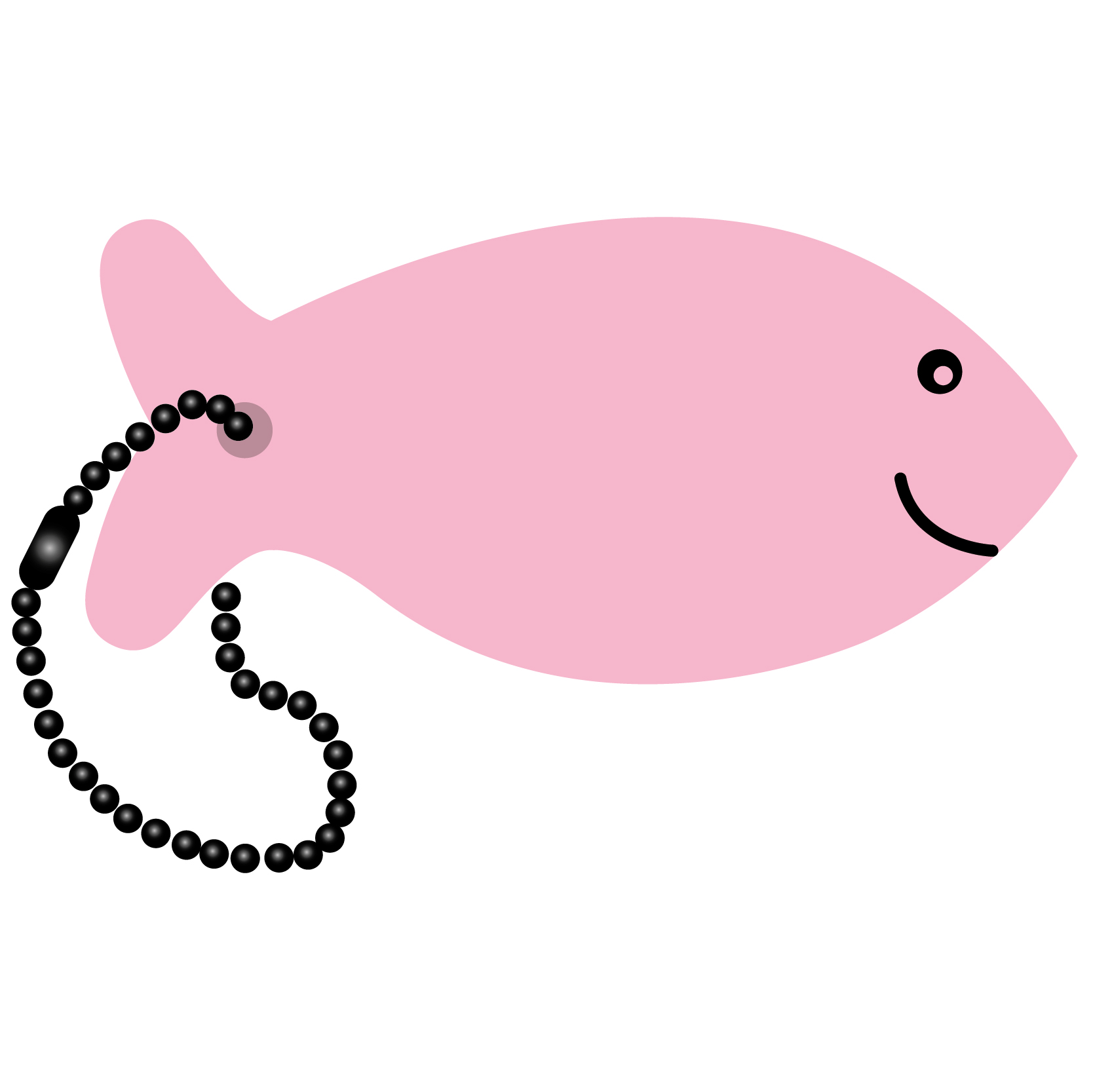 Fish Key Tag 18