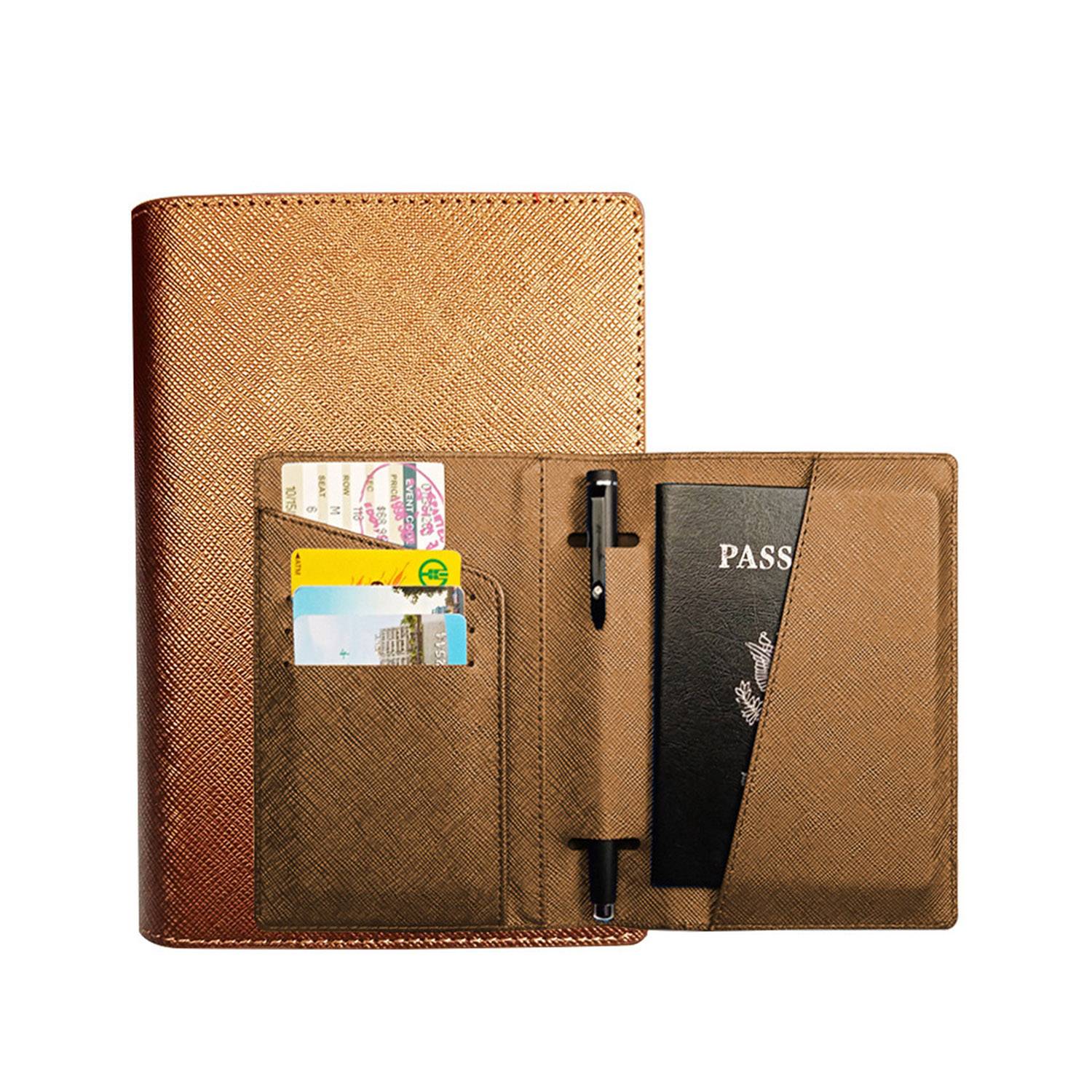 Multifunction Passport Cover W/ Pen Holder 2