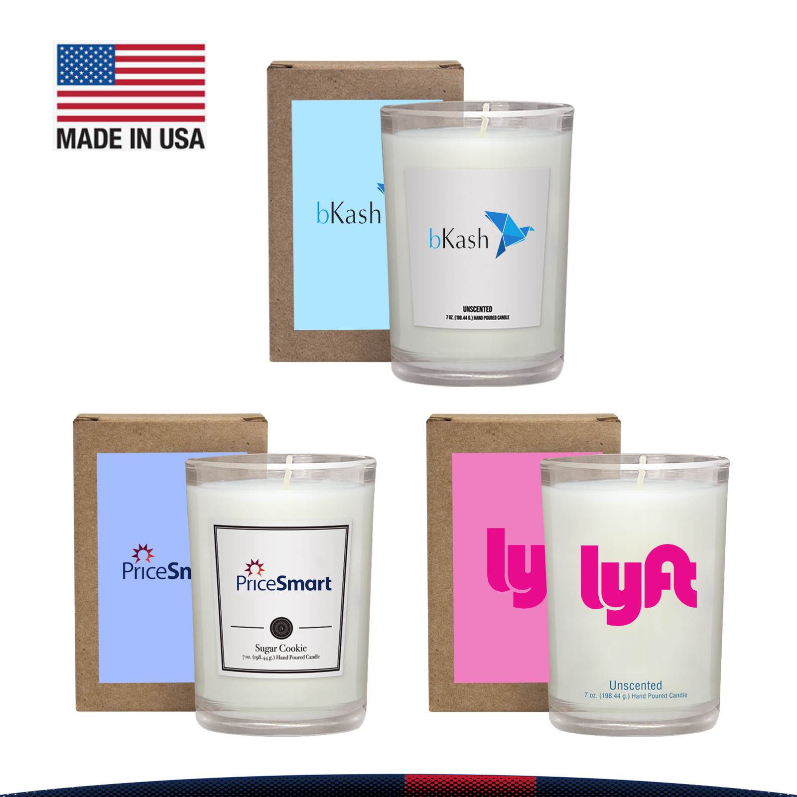8 oz. Caprice Cardboard Gift Box Scented Tumbler Candle 10