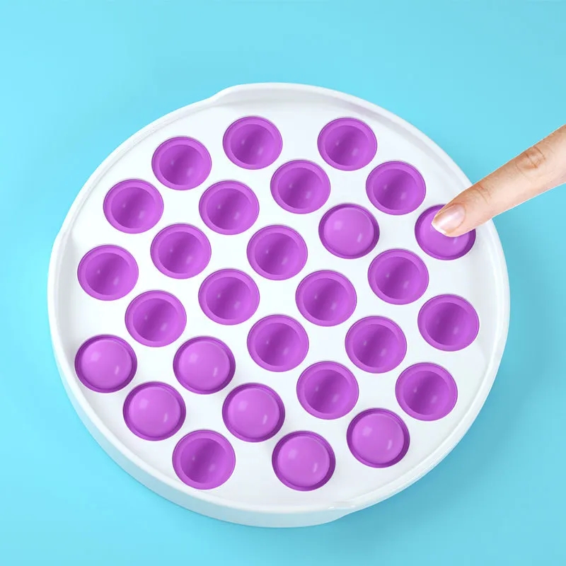 Round Push Bubble Sensory Fidget Toy 2