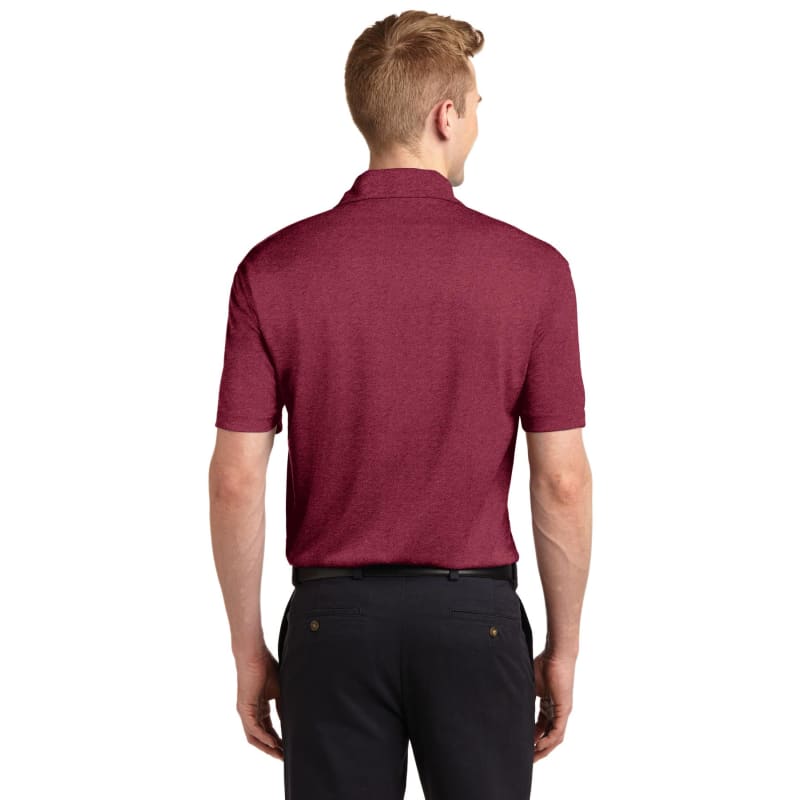 Sport-Tek Heather Contender Polo. 40