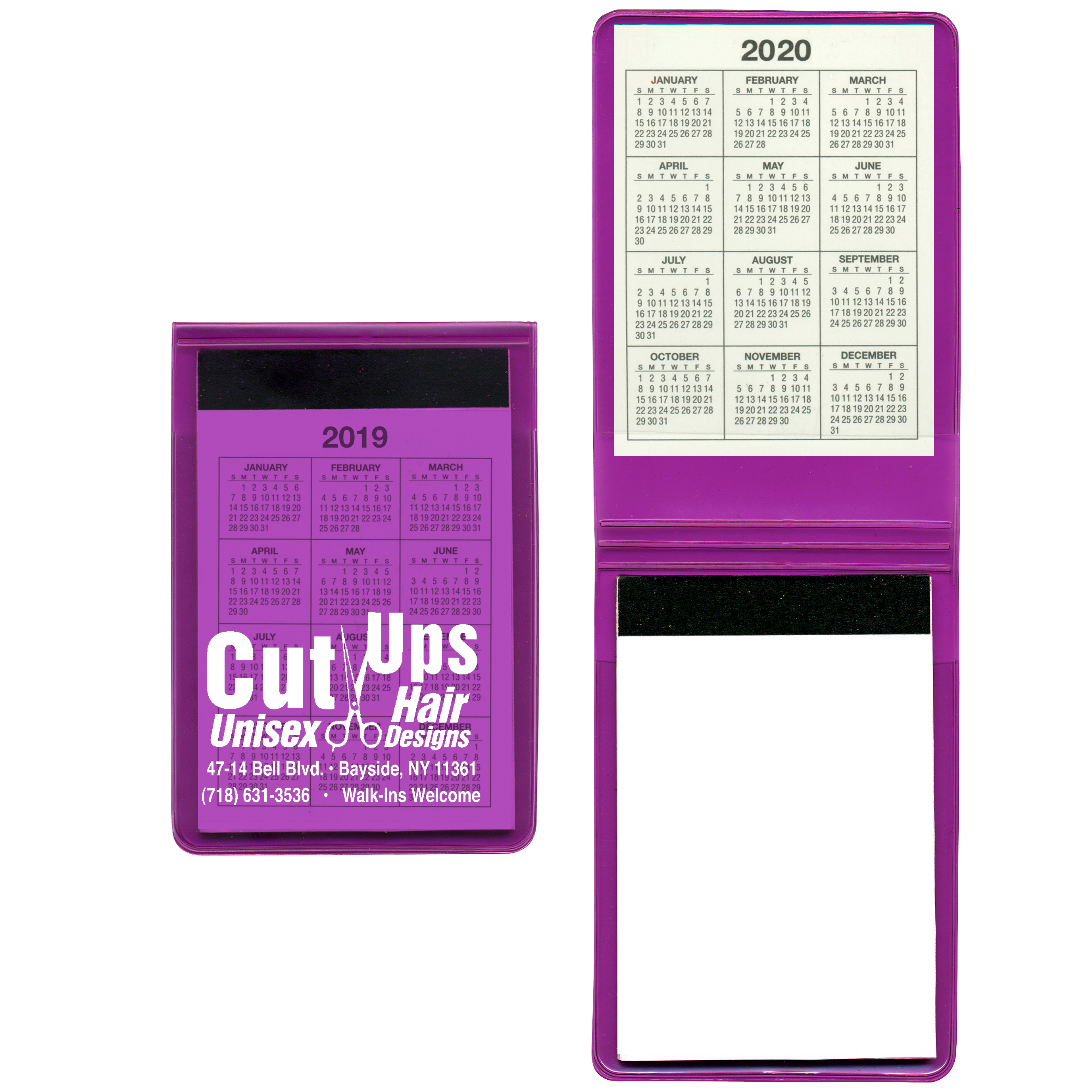 Translucent Vinyl Memo Books with 100-page pad 1