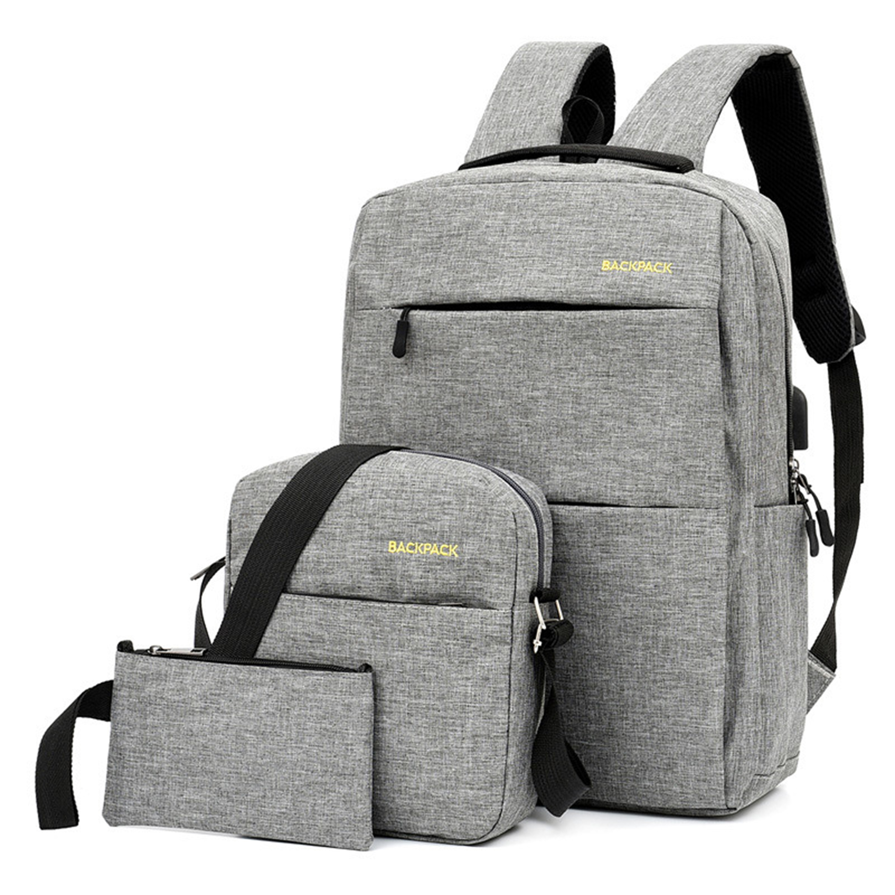 3 Piece Travel Computer Backpack 2