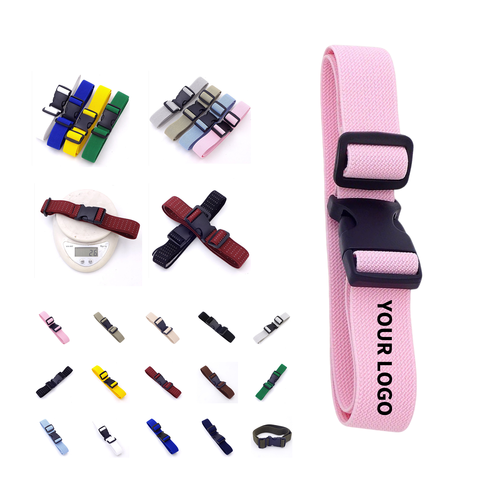 Polyester Luggage Security Strap 2" Length X 78.8" Width 2