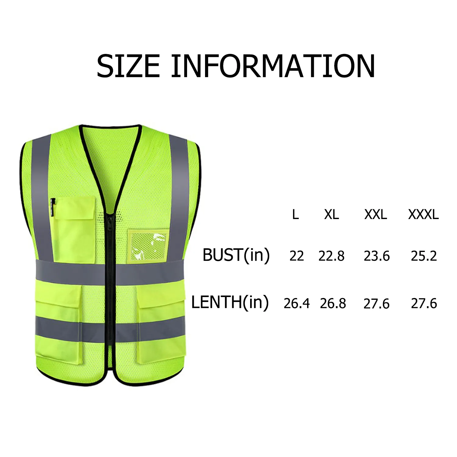 Mesh Reflective Safety Vest 4
