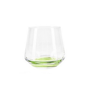 Colorful Glass Drinking Cup 13 oz 8