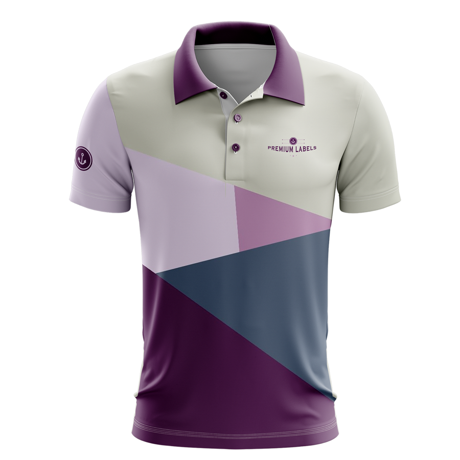 Sublimation Short Sleeve Polo - 180G NBA Fabric - Men, 2