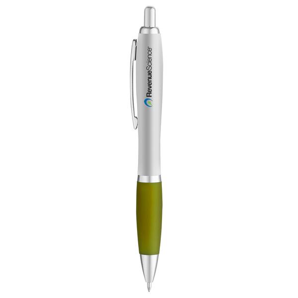 Curvaceous Matte Silver Ballpoint 41