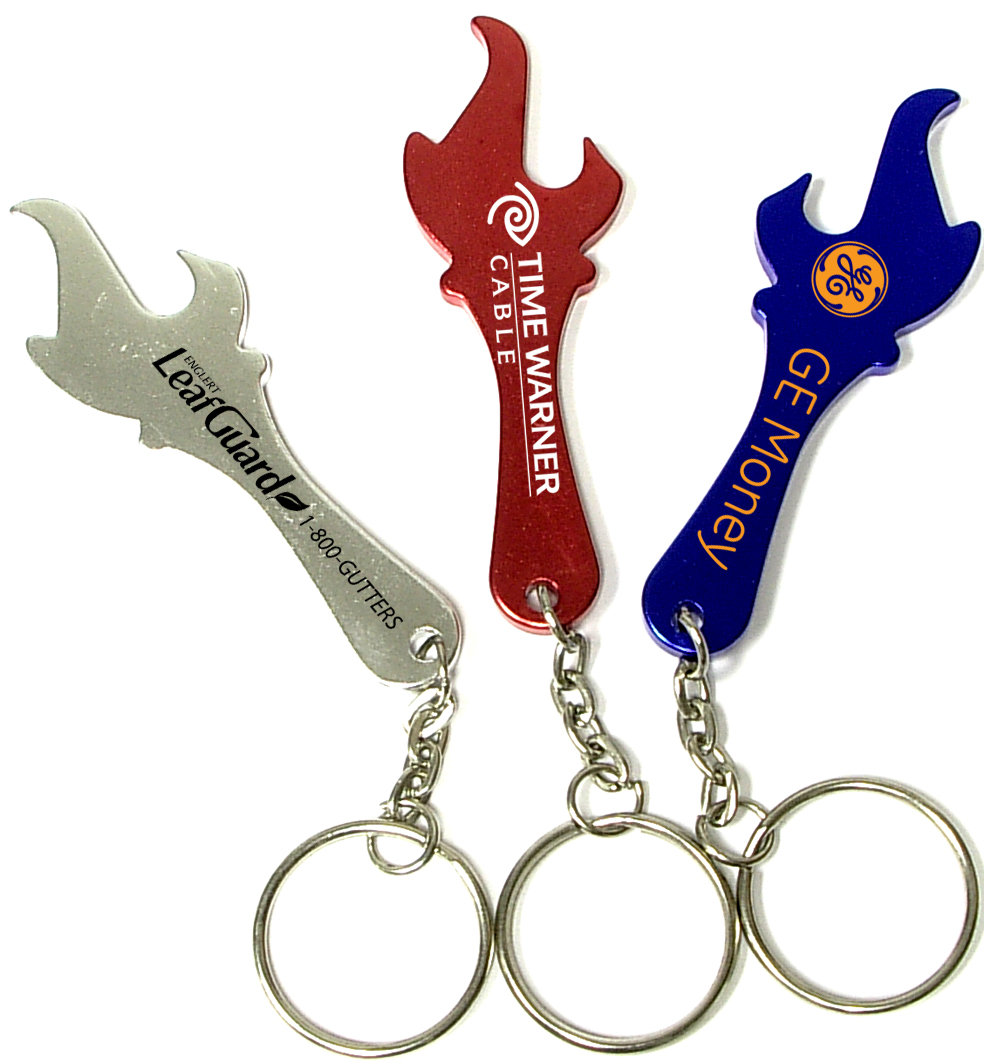 Torch shape bottle opener with key chain, 35 days. key chain